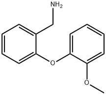 2-(2-Methoxyphenoxy)-benzylaMine Struktur