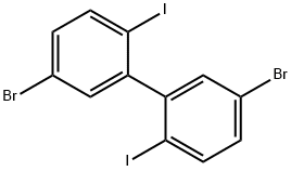 1,1'-Biphenyl, 5,5'-dibroMo-2,2'-diiodo-|1,1' - 聯(lián)苯,5,5' - 二溴-2,2' - 二碘