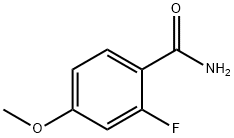 2-FLUORO-4-METHOXYBENZAMIDE Struktur