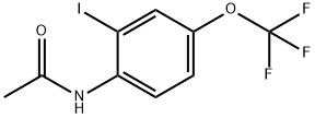 N-(2-iodo-4-(trifluoroMethoxy)phenyl)acetaMide Struktur