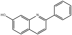 2-Phenyl-7-hydroxyquinoline Struktur