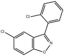 5-Chloro-3-(2-chlorophenyl)benzo[d]isoxazole Struktur