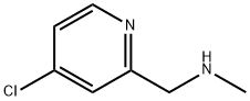 1-(4-chloropyridin-2-yl)-N-MethylMethanaMine Struktur