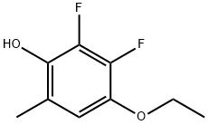 4-Ethoxy-2,3-difluoro-6-Methylphenol Struktur