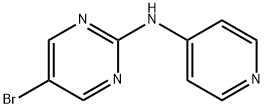 5-broMo-N-4-pyridinyl-2-PyriMidinaMine Struktur