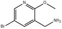 3-AMinoMethyl-5-broMo-2-Methoxypyridine hydrochloride Struktur