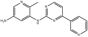 2-Methyl-N3-(4-(pyridin-3-yl)pyriMidin-2-yl)pyridine-3,5-diaMine Structure