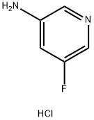 3-PYRIDINAMINE, 5-FLUORO-, MONOHYDROCHLORIDE Struktur