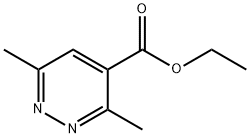 Methyl 3,6-diMethylpyridazine-4-carboxylate Struktur