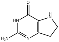 5H-Pyrrolo[3,2-d]pyrimidin-4-ol,2-amino-6,7-dihydro-(7CI) Struktur