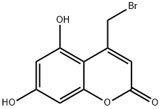 4-(BroMoMethyl)-5,7-dihydroxy-2H-chroMen-2-one Struktur