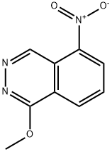 1-Methoxy-5-nitrophthalazine Struktur