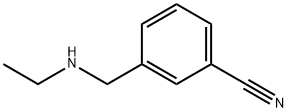 3-EthylaMinoMethyl-benzonitrile Struktur