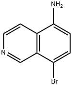 5-Isoquinolinamine,8-bromo-(9CI) Struktur