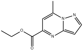 ethyl 7-Methylpyrazolo[1,5-a]pyriMidine-5-carboxylate Struktur