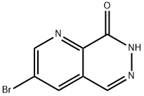 3-broMopyrido[2,3-d]pyridazin-8(7h)-one Struktur