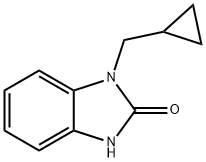 1-(CyclopropylMethyl)-1H-benzo[d]iMidazol-2(3H)-one Struktur