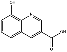 8-HYDROXYQUINOLINE-3-CARBOXYLIC ACID Struktur