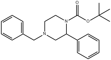 tert-butyl 4-benzyl-2-phenylpiperazine-1-carboxylate