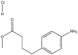 Methyl 4-(4-aMinophenyl)butanoate hydrochloride Struktur