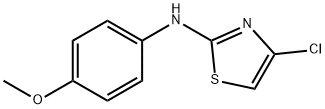 4-Chloro-N-(4-Methoxyphenyl)thiazol-2-aMine Struktur