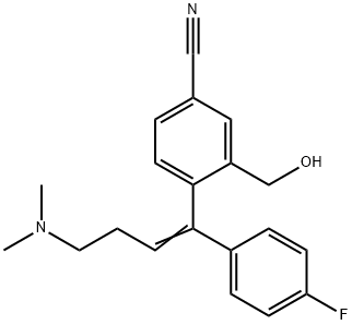 4-[4-(diMethylaMino)-1-(4-fluorophenyl)-1-buten-1-yl]-3-(hydroxyMethyl)-benzonitrile (CitalopraM Olefinic IMpurity)