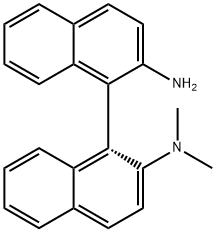 S-N,N-diMethyl-[1,1'-Binaphthalene]-2,2'-diaMine Struktur