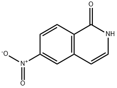 6-Nitroisoquinolin-1(2H)-one Struktur