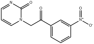 1-(2-(3-Nitrophenyl)-2-oxoethyl)pyriMidin-2(1H)-one Struktur