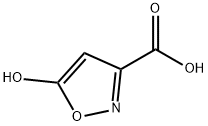 5-Hydroxyisoxazole-3-carboxylic acid Struktur