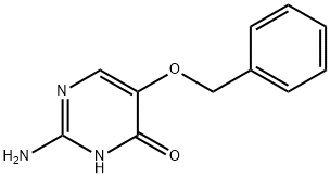 2-aMino-5-(benzyloxy)pyriMidin-4(3H)-one Struktur