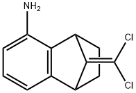 9-(DichloroMethylene)-1,2,3,4-tetrahydro-1,4-Methanonaphthalen-5-aMine Struktur