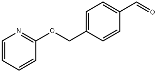 4-((pyridin-2-yloxy)Methyl)benzaldehyde Struktur