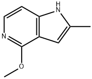 4-Methoxy-2-Methyl-5-azaindole Struktur