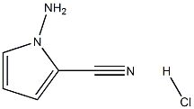 1-aminopyrrole-2-carbonitrile hydrochloride|1-氨基-1H-吡咯-2-甲腈鹽酸鹽