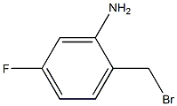 2-(Bromomethyl)-5-fluorobenzenamine Struktur