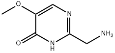 2-AMinoMethyl-5-MethoxypyriMidin-4-ol Struktur