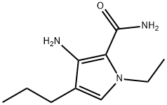 3-AMino-1-ethyl-4-propyl-1H-pyrrole-2-carboxaMide Struktur