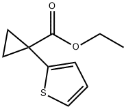 1-(噻吩-2-基)環(huán)丙烷-1-甲酸乙酯, 950604-72-5, 結(jié)構(gòu)式