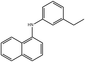 N-(3-Ethylphenyl)naphthalen-1-aMine Struktur