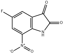 5-氟-7-硝基-2,3-二氫-1H-吲哚-2,3-二酮, 954571-39-2, 結(jié)構(gòu)式