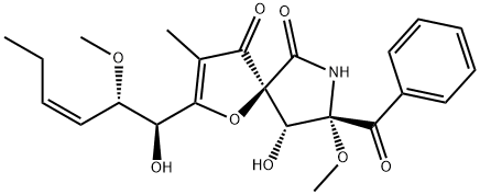 11-O-Methylpseurotin A Struktur