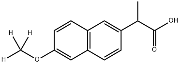 Naproxen-d3 Struktur