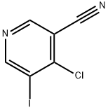 4-Chloro-5-iodo-nicotinonitrile Struktur