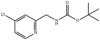 tert-butyl (4-chloropyridin-2-yl)MethylcarbaMate Struktur