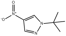 1-(Tert-butyl)-4-nitro-1H-pyrazole Struktur