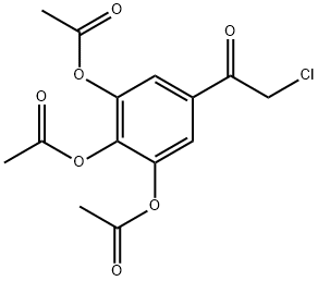 Ethanone, 2-chloro-1-[3,4,5-tris(acetyloxy)phenyl]-