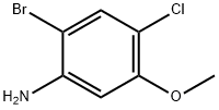 2-BroMo-4-chloro-5-Methoxy-phenylaMine Struktur