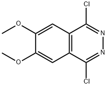 1,4-Dichloro-6,7-diMethoxyphthalazine Struktur