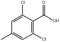 2,6-Dichloro-4-Methylbenzoic acid Struktur